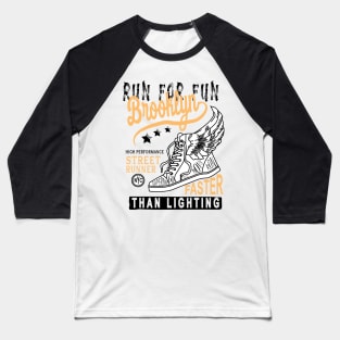 Run for  fun Baseball T-Shirt